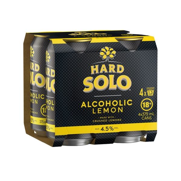 Hard Solo Can 375mL 4 Pack