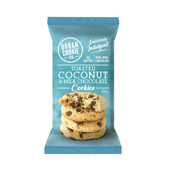 Urban Cookie Co Premium Cookies Coconut Chocolate Chip 200g