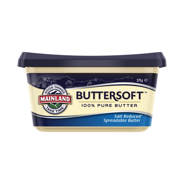 Mainland Butter Soft Salt Reduced Spreadable Butter 375g