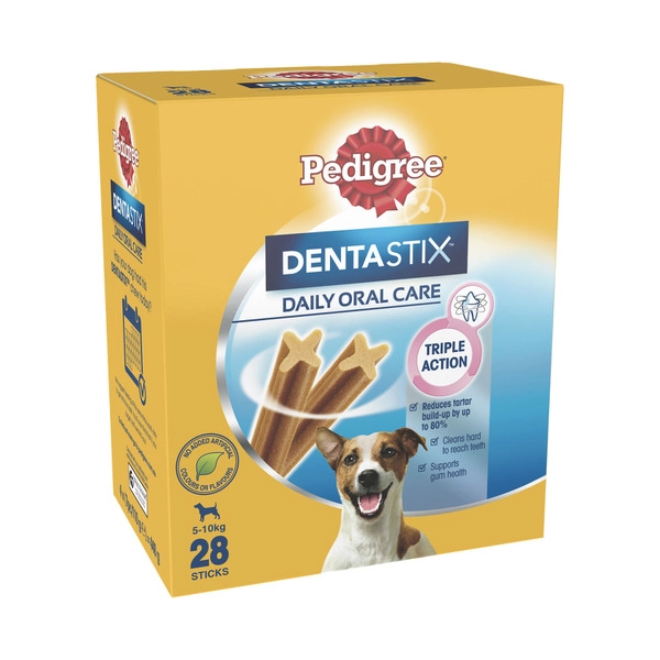 Pedigree Dentastix Small Dog Treats Daily Oral Care Dental Chews 28 pack