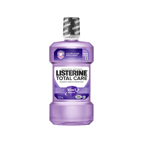 Listerine Total Care Antibacterial Mouthwash 500mL