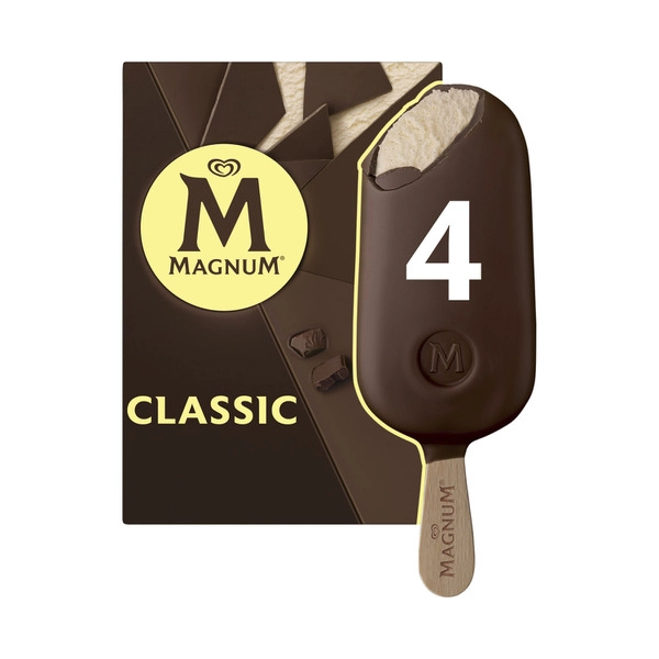 Magnum Ice Cream Classic 4Pack 428mL