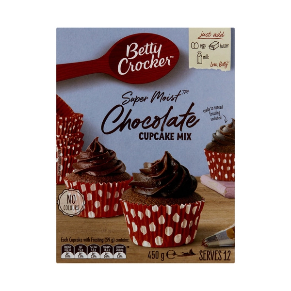 Betty Crocker Chocolate Cupcake Mix 450g