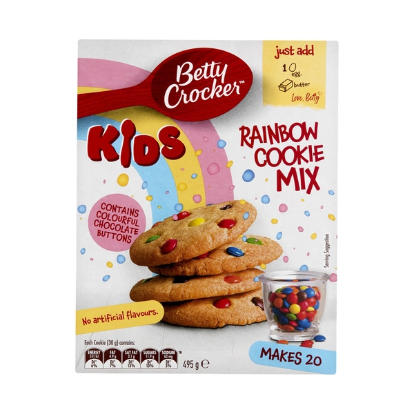 Betty Crocker BETTY CROCKER RAINBOW COOKIES 495 GRAM 