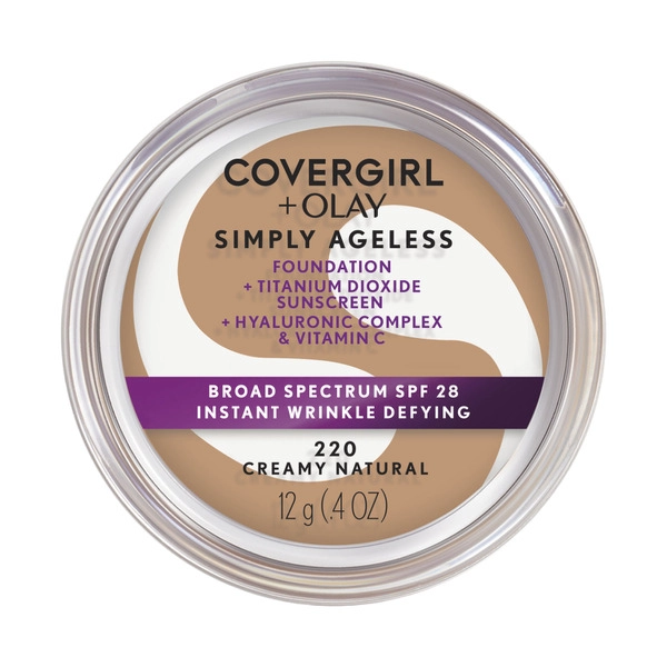 Covergirl Simply Ageless Foundation Creamy Natural 12g