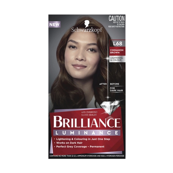 Schwarzkopf Brilliance L68 Cinnamon Brown 1 pack