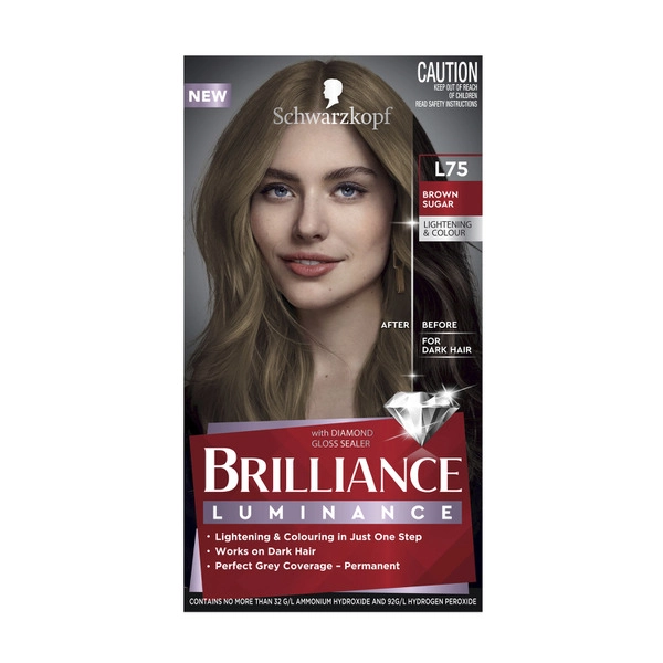 Schwarzkopf Brilliance L75 Brown Sugar 1 pack