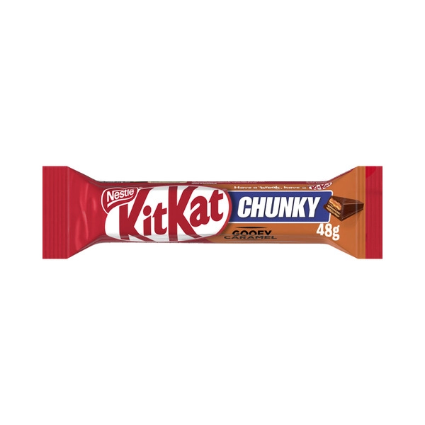 KitKat Chunky Gooey Caramel Milk Chocolate Bar 48g