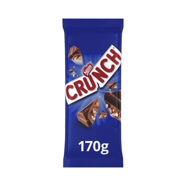 Crunch Milk Chocolate Block 170g