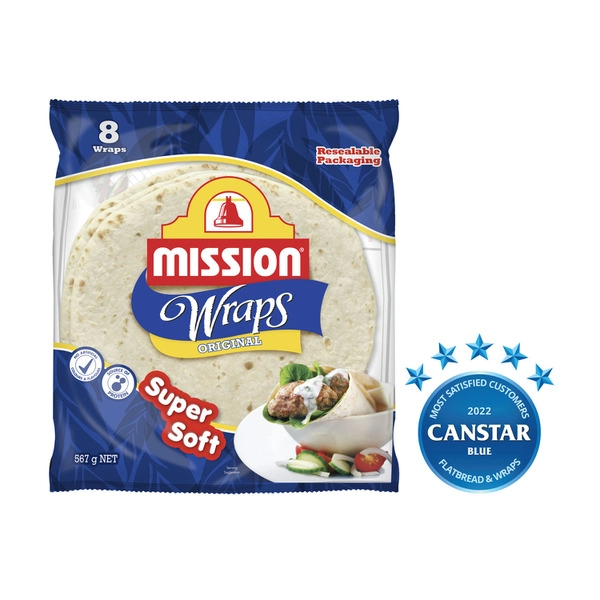 Mission Original Wraps 8 pack 567g