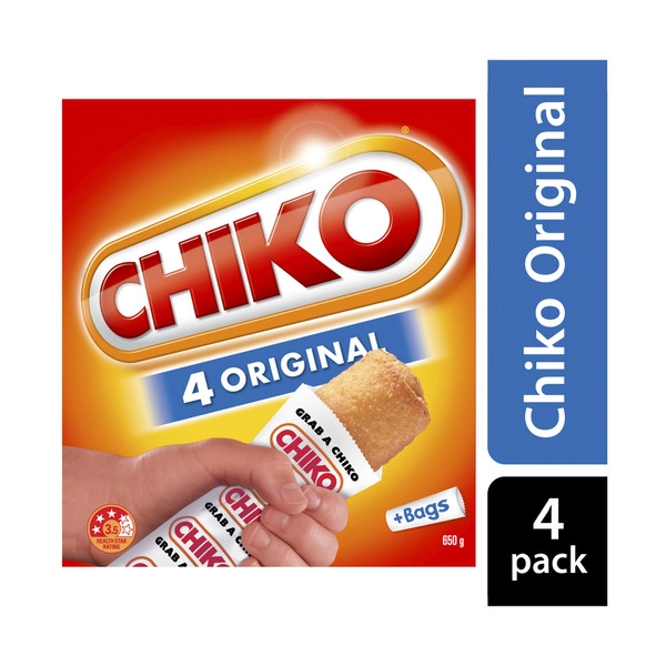 Chiko Frozen Original Rolls 4 pack 650g