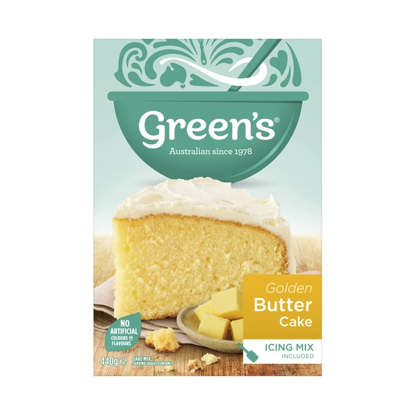 Green's Traditional Golden Butter Cake Mix 440g