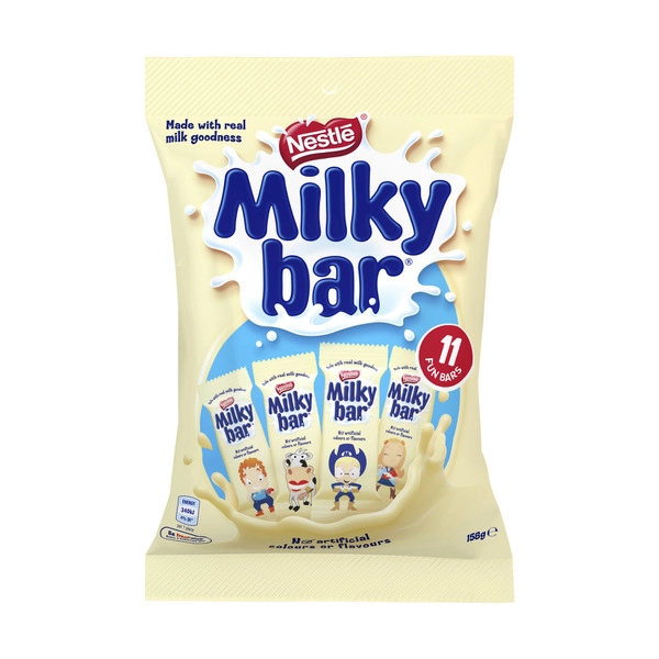 Nestl Milkybar White Chocolate 11 Piece Fun Pack 158g