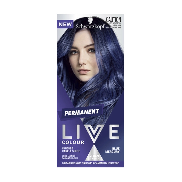 Schwarzkopf Permanent Live Colour Blue Mercury 1 pack