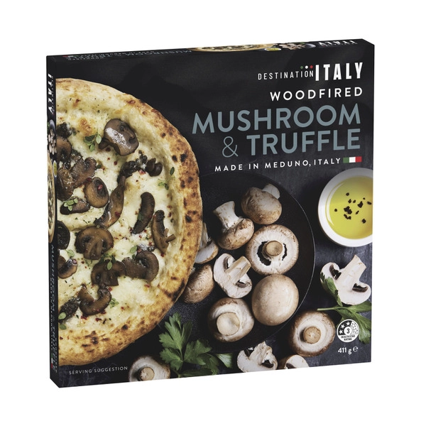 Destination Italy Truffle & Mushroom Pizza 411g