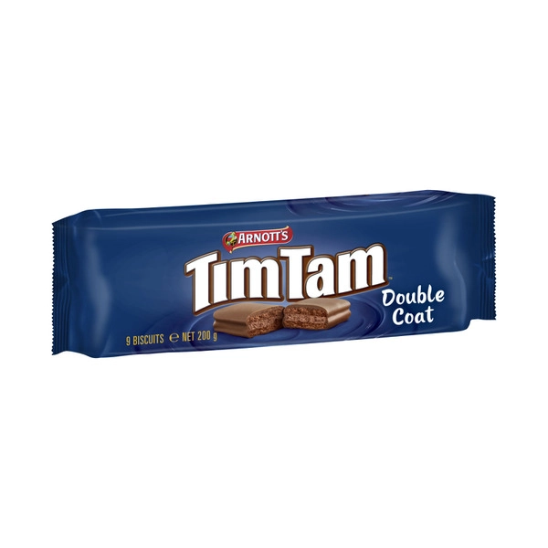 Arnott's Tim Tam Double Coat Chocolate Biscuits 200g