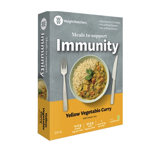 Weight Watchers Immunity Yellow Veg Curry 320g