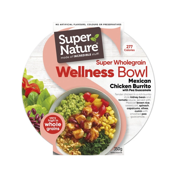 Super Nature Wellness SUPER NATURE WELLNESS BURRITO BOWL 350G 