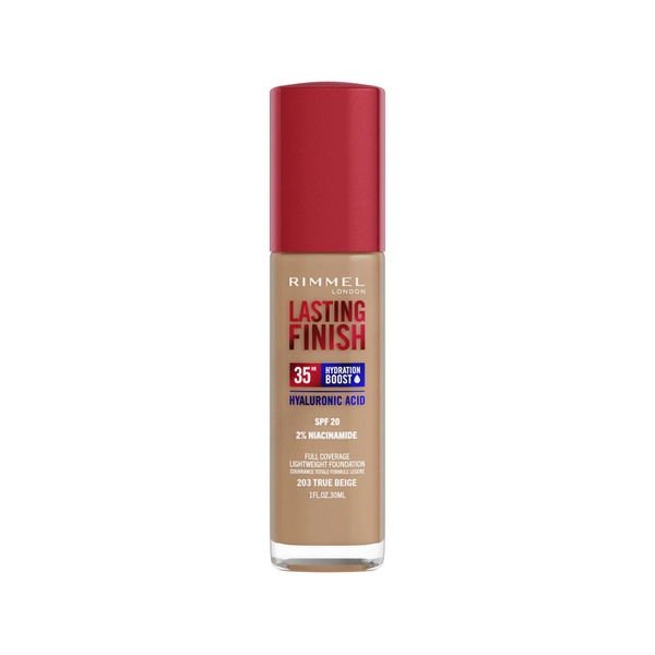 Rimmel Lasting Finish 35H Foundation 203 True Beige 30mL