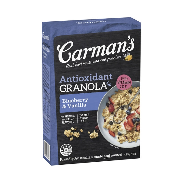 Carman's Antioxidant Granola Blueberry & Vanilla 425g