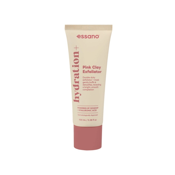 Essano Hydration + Pink Clay Exfoliator 100mL