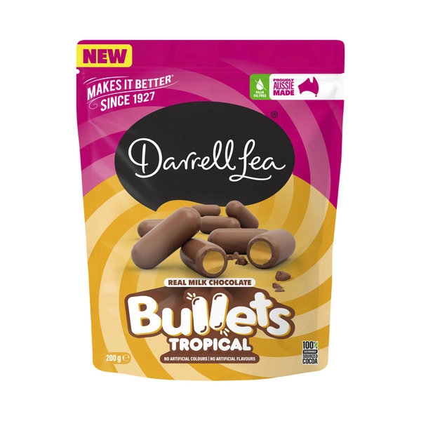 Darrell Lea Tropical Bullets 200g