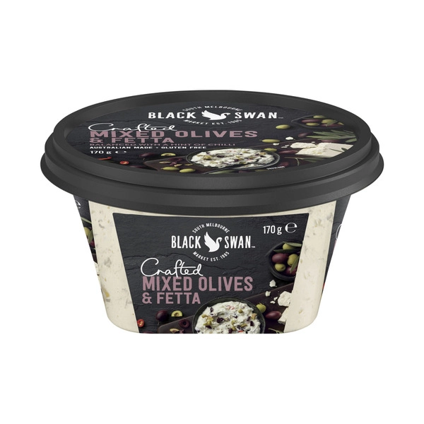 Black Swan Crafted Dip Olive Fetta & Chilli 170g