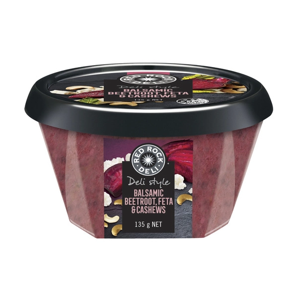 Red Rock Deli Dip Balsamic Beetroot Feta & Cashew 135g