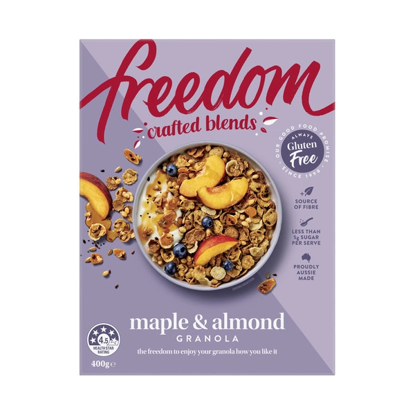 Freedom Crafted Blends Maple & Almond Granola 400g