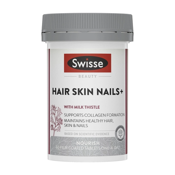 Swisse Beauty Hair Skin Nails+ For Beauty From Within 60 pack