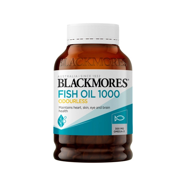 Blackmores Odourless Fish Oil Omega-3 Capsules 400 pack