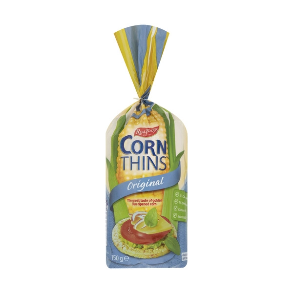 Real Foods Original Corn Thins 150g