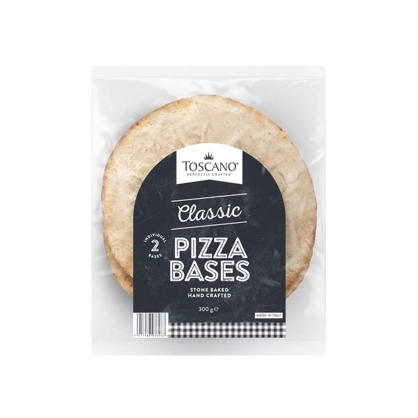 Toscano PIZZA BASE PANE TOSCANO 2 PACK 