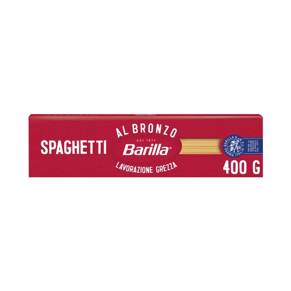 Barilla Al Bronzo Long Pasta Spaghetti 400g