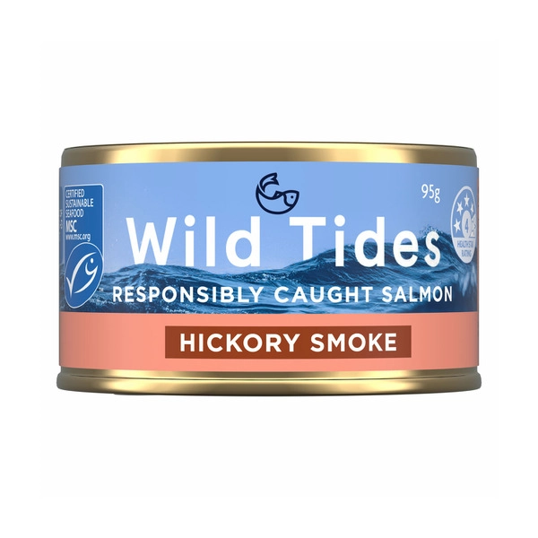 Wild Tides Salmon Hickory Smoke 95g