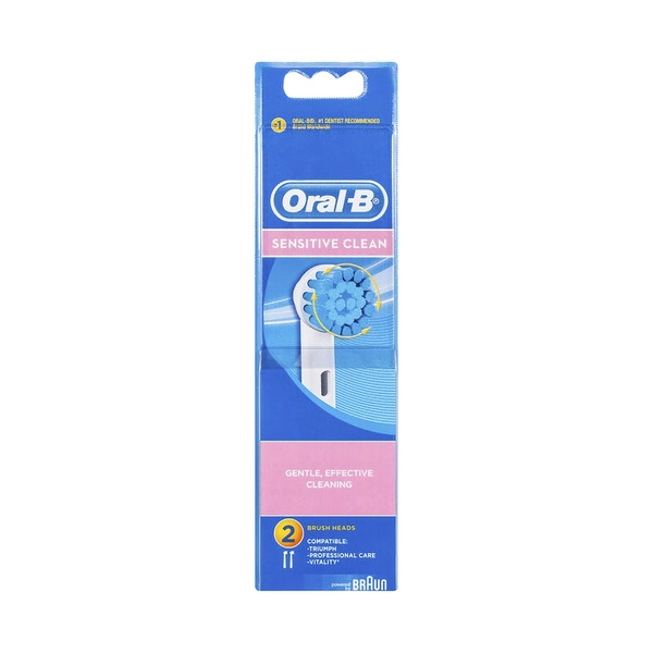 Oral-B Sensitive Electric Toothbrush Head 2 pack