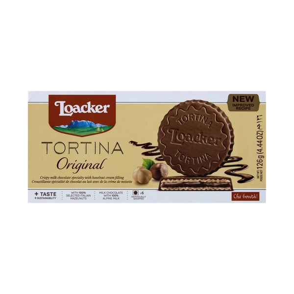 Loacker Gran Pasticceria Tortina Biscuit Original 126g