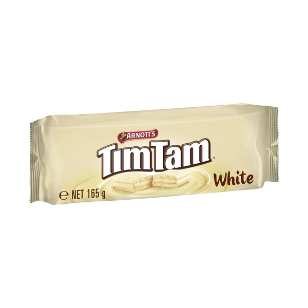 Arnotts Tim Tam Choc Biscuits White Chocolate 165g