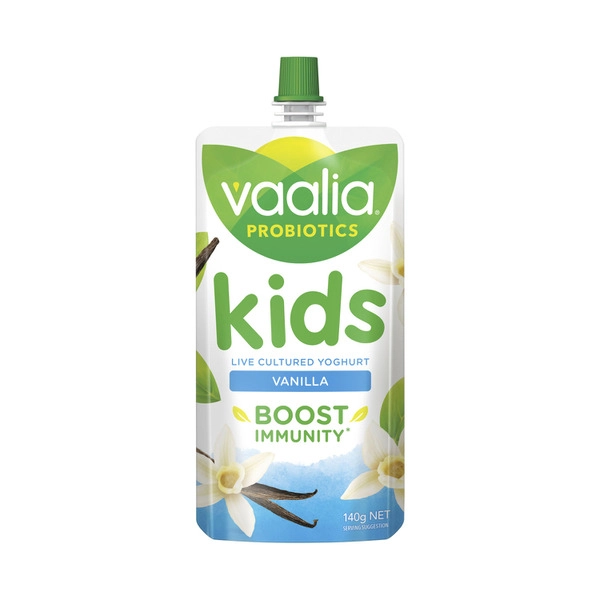 Vaalia Kids Vanilla Yoghurt Pouch 140g