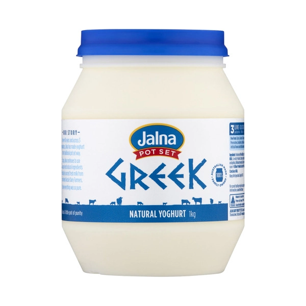 Jalna Greek Style Natural Yoghurt 1kg