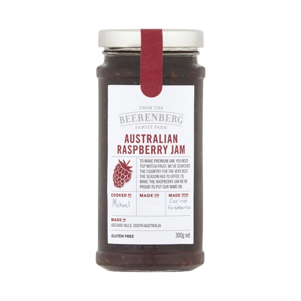 Beerenberg Australian Raspberry Jam 300g