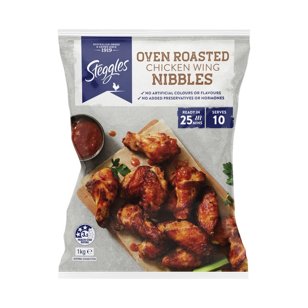 Steggles Oven Roasted Chicken Wings 1KG