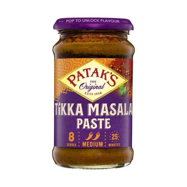 Patak's Tikka Masala Curry Paste Medium 283g