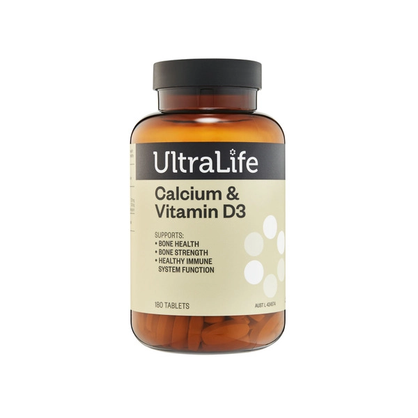 Ultralife Calcium + Vitamin D3 180 pack