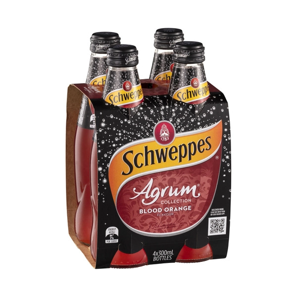 Schweppes Mixers SCHWEPPES MIXERS SOFTDRINK AGRUM  BLOOD ORANGE 300ML 