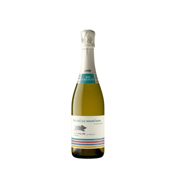 Squealing Pig Mid Strength Prosecco 750mL 1 Each