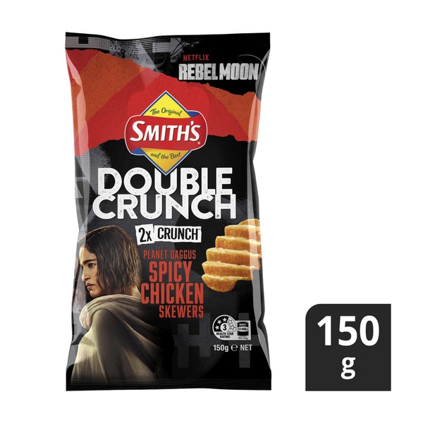 Smiths Double Crunch SP Chicken SK Potato Chips 150g