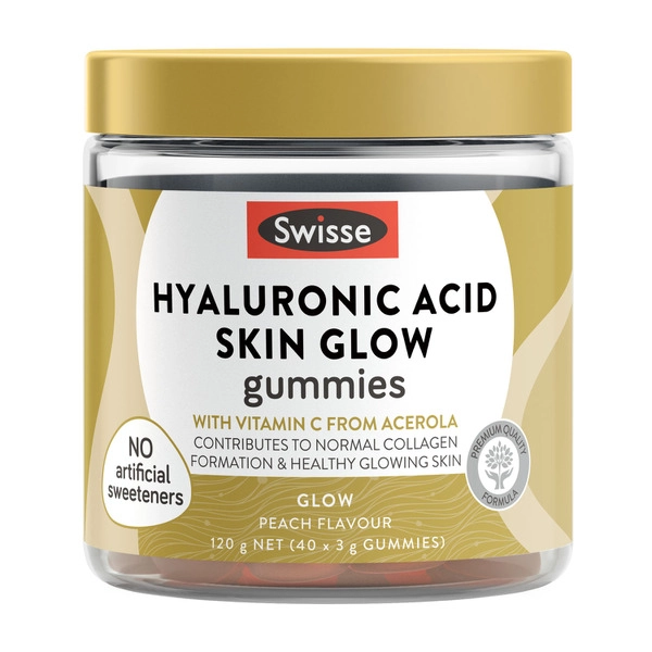 Swisse Gummies Beauty SWISSE GUMMIES BEAUTY HYALURONIC ACID 40PK 