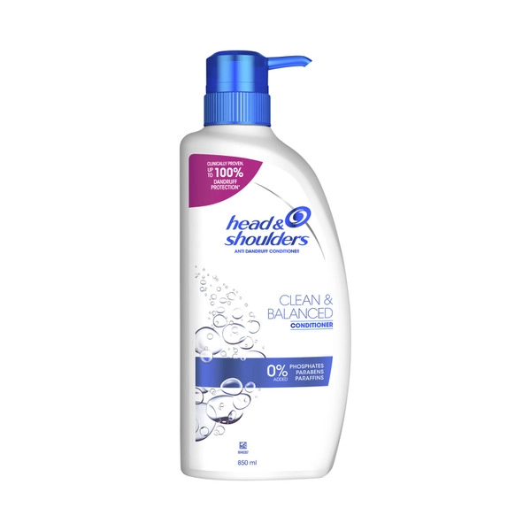 Head & Shoulders Clean & Balanced Conditione 850mL