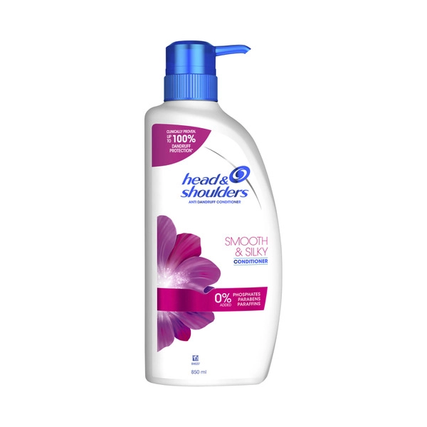 Head & Shoulders Smooth & Silky Conditioner 850mL